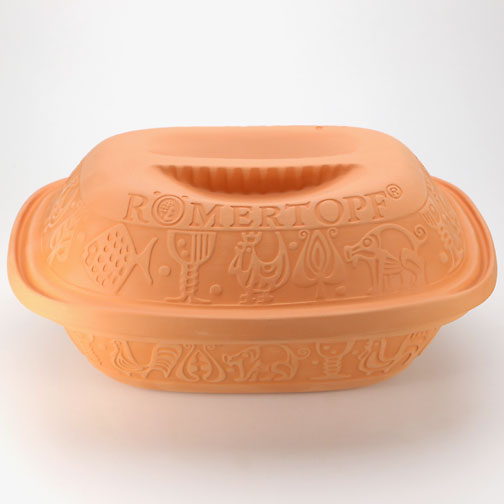 What are some recipes for cooking in clay bakers?