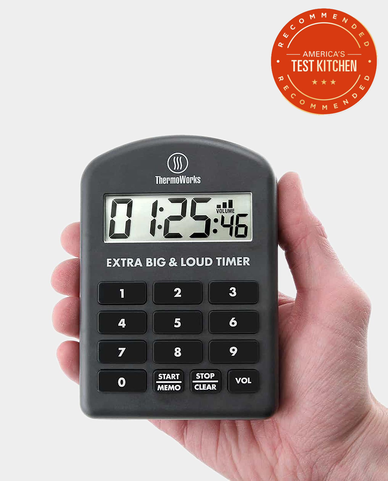 Extra Big & Loud Timer - for Noisy Commercial Kitchens!