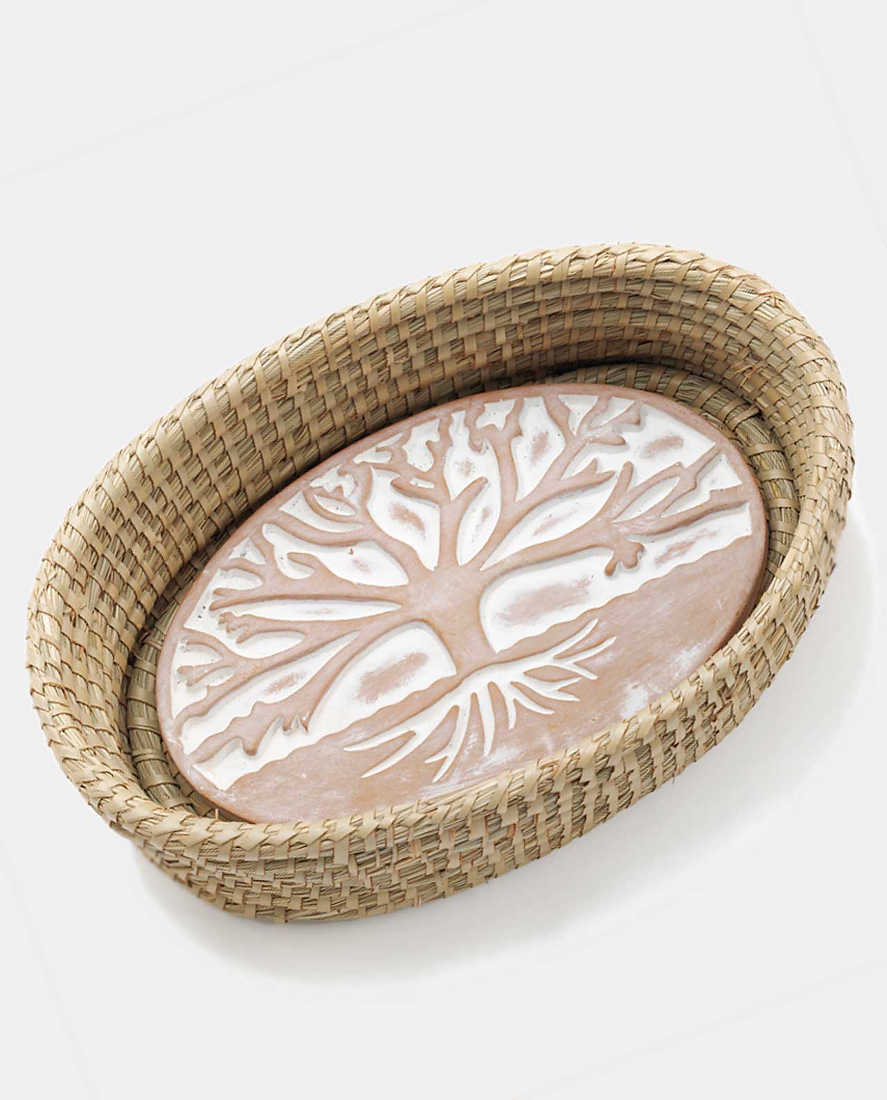 Olive Wood Bread Basket