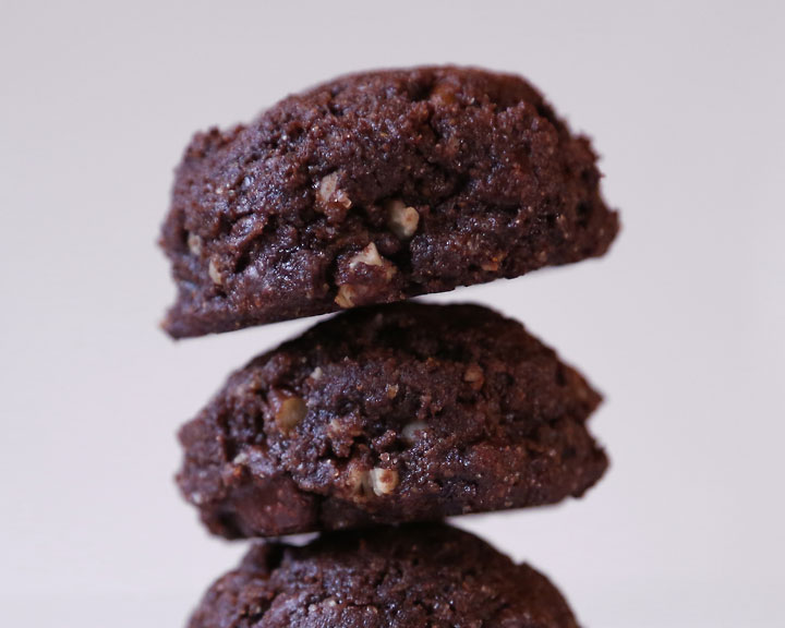 Chunky Chocolate Cookies with Heirloom Wheat