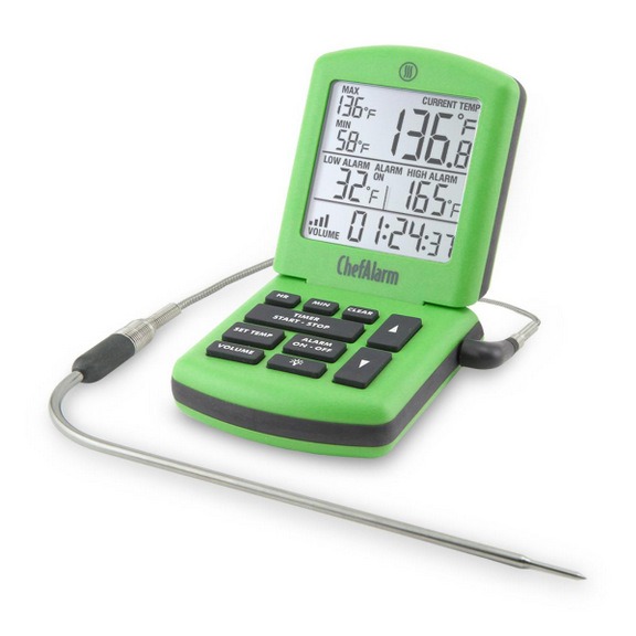 ThermoWorks ChefAlarm Cooking Thermometer, BBQ Sauce Reviews
