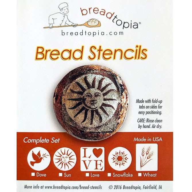 12 Pieces Artisan Bread Stencils Baking Stencil Set Cook Stencil Baking  Template Bread, Cake, Pie, or Cookie Stencils Template Mold for Decorating,  12