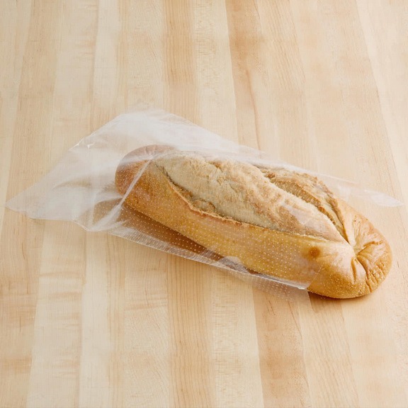 Micro Perforated Bread Bags, Wicket Dispenser