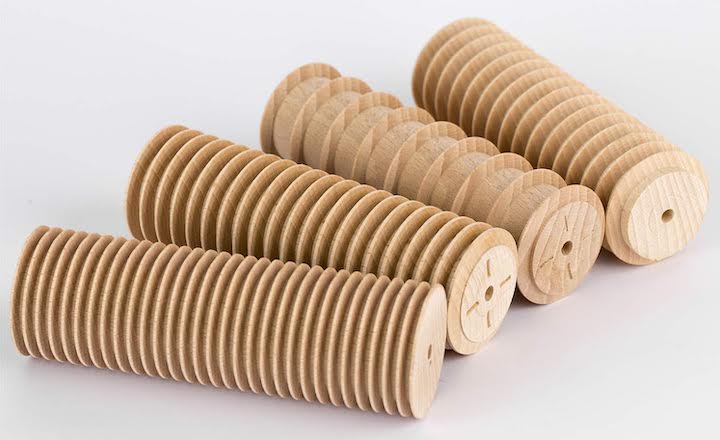 Pappardelle Pasta Maker Kit, Wooden Pasta Rolling Pin, Made in Italy