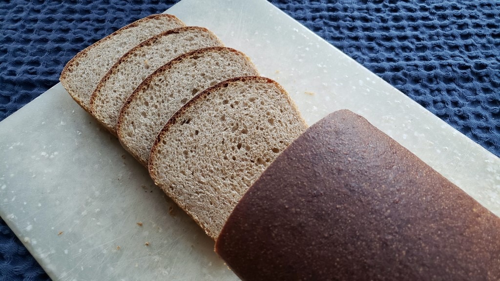 Vegan Sourdough Spelt Sandwich Loaf