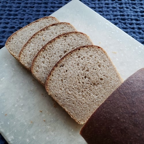Vegan Sourdough Spelt Sandwich Loaf