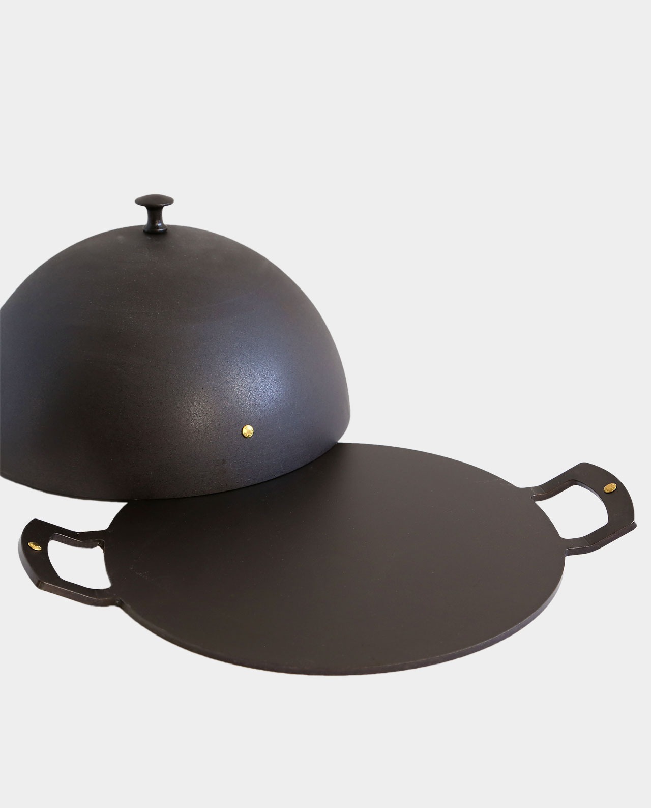 Netherton Foundry Spun Iron Baking Cloche with Griddle and Baking