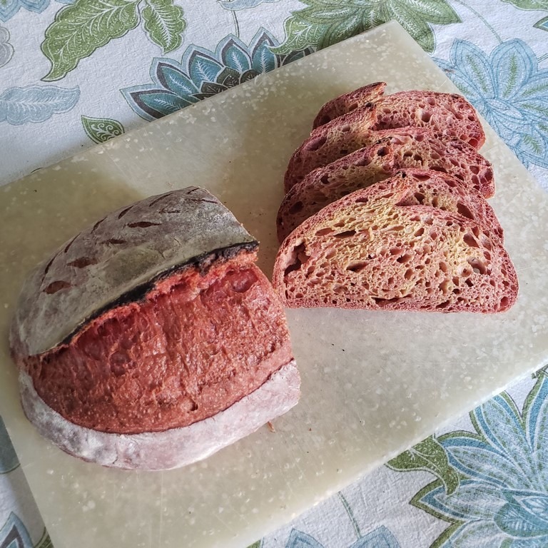 Beetroot Sourdough Bread