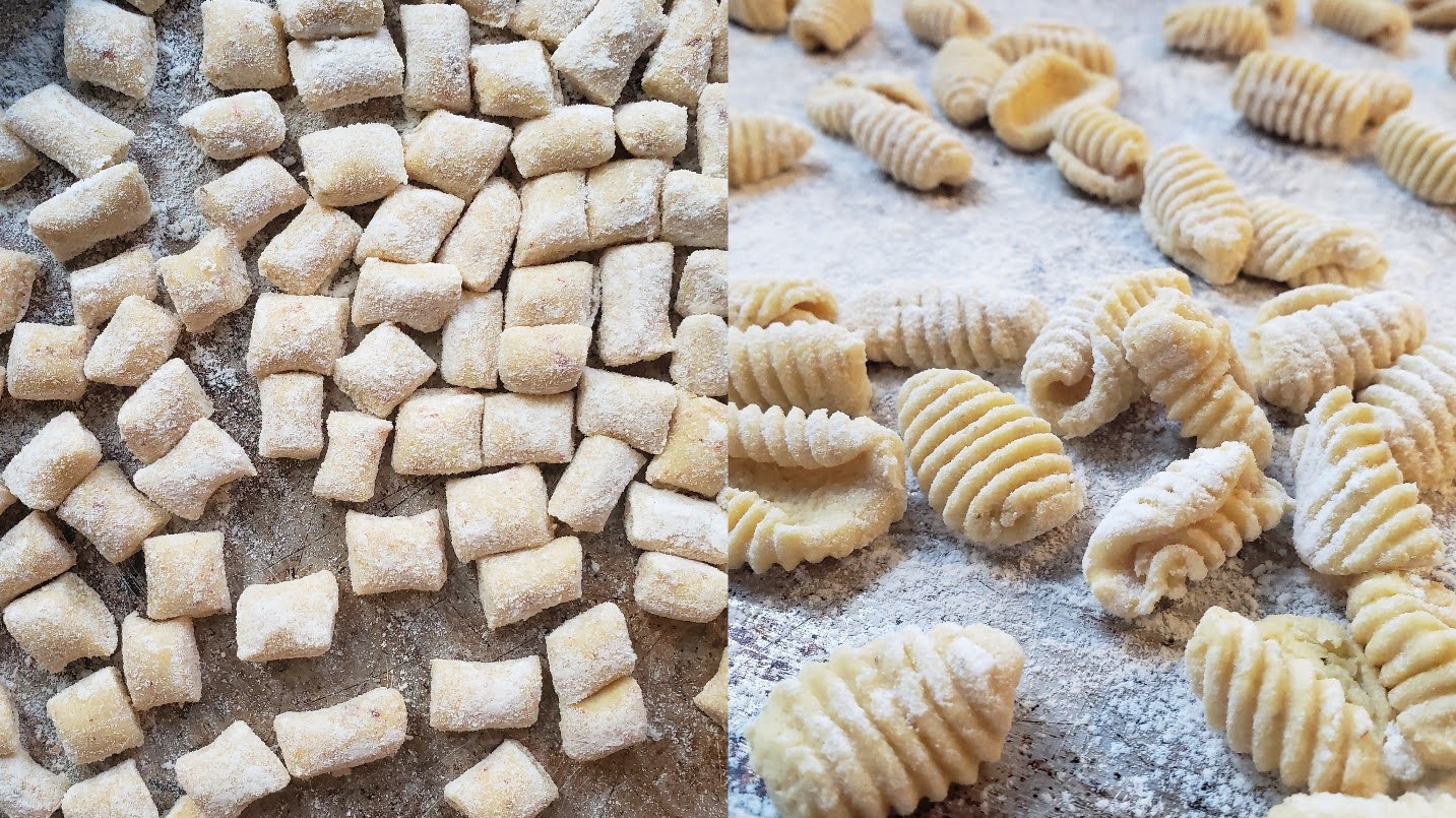 Gnocchetti and Cavatelli from a Corn-and-Wheat Pasta – Breadtopia