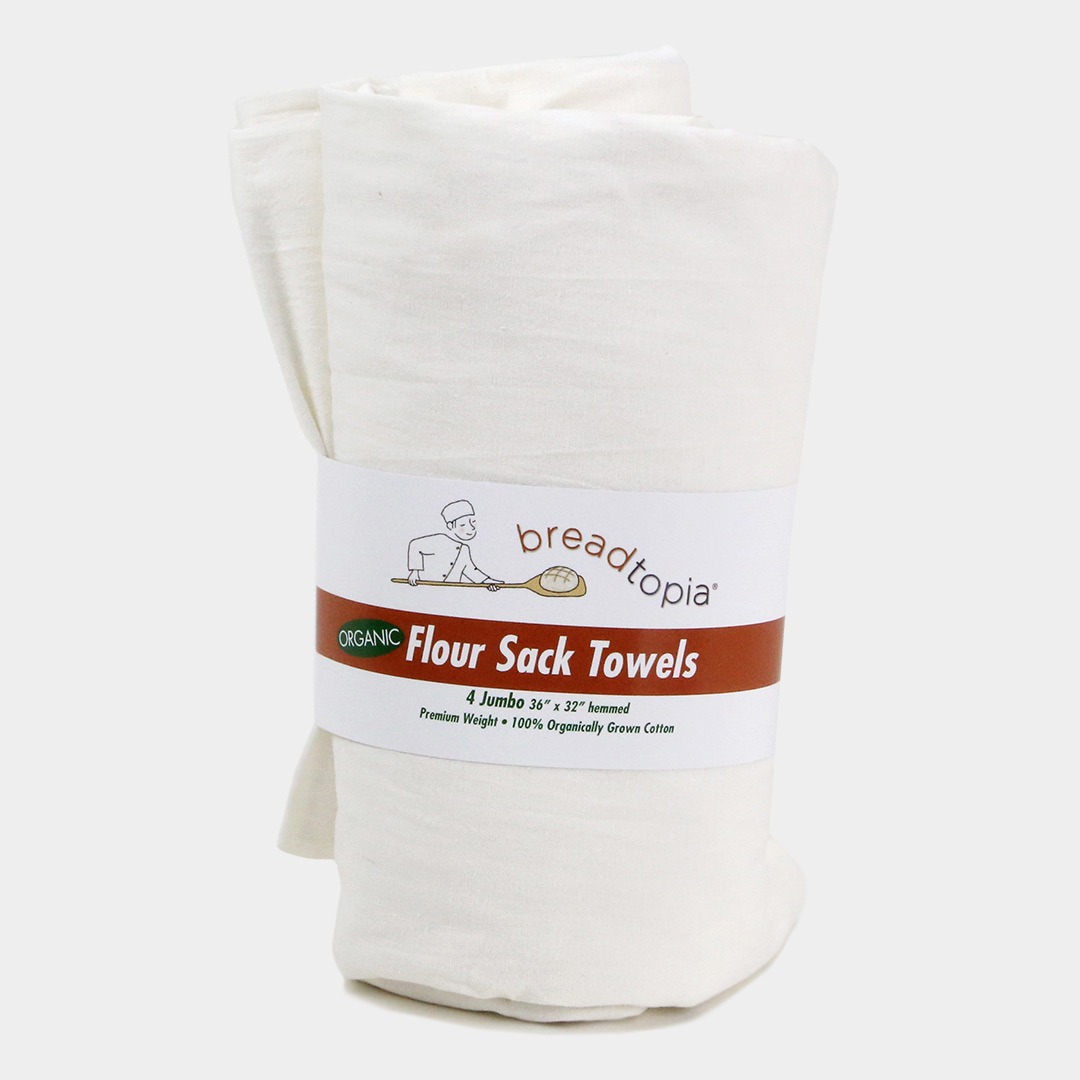 Jumbo Flour Sack Towels — Natural & Organic (Set of 4)