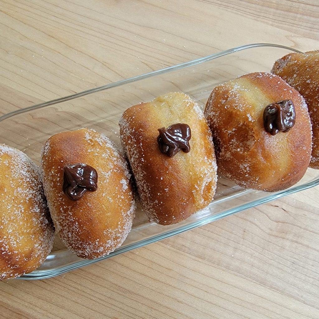 Sourdough Bomboloni (Donuts)