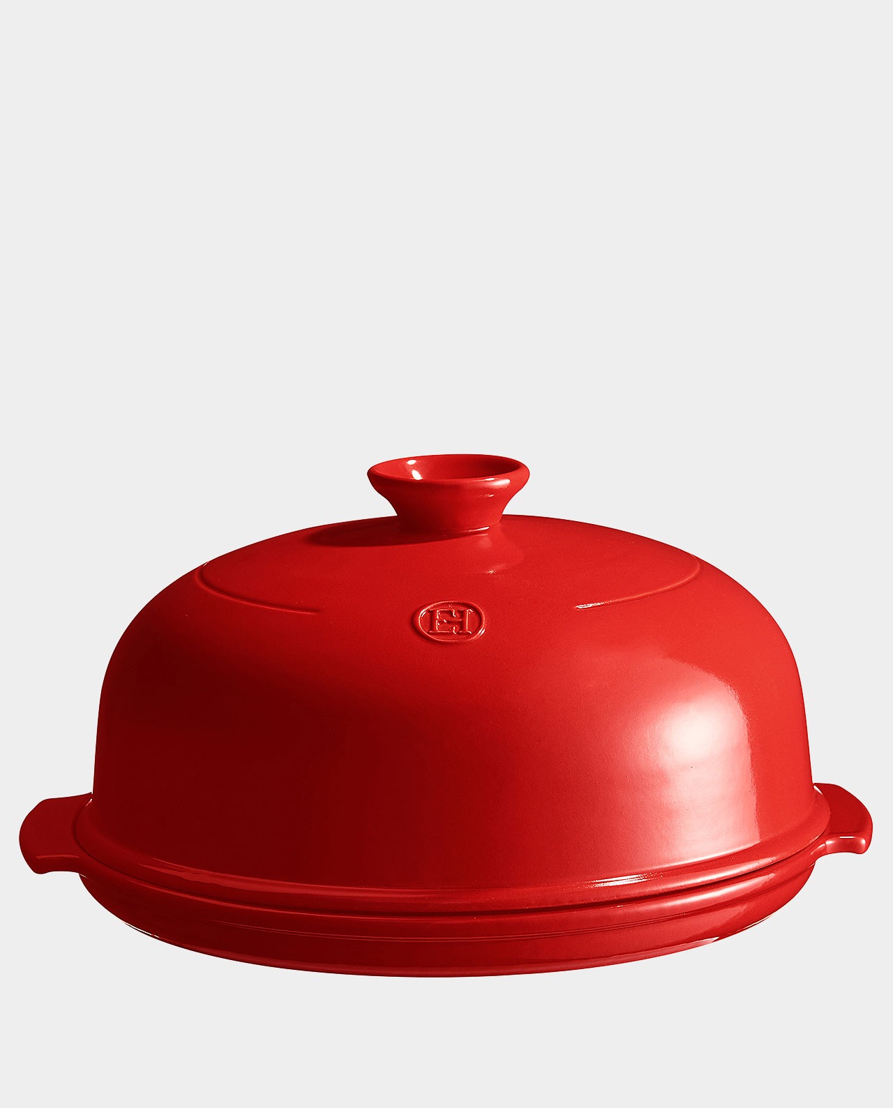 Casserole pot 4 l, with lid, red burgundy, Emile Henry 