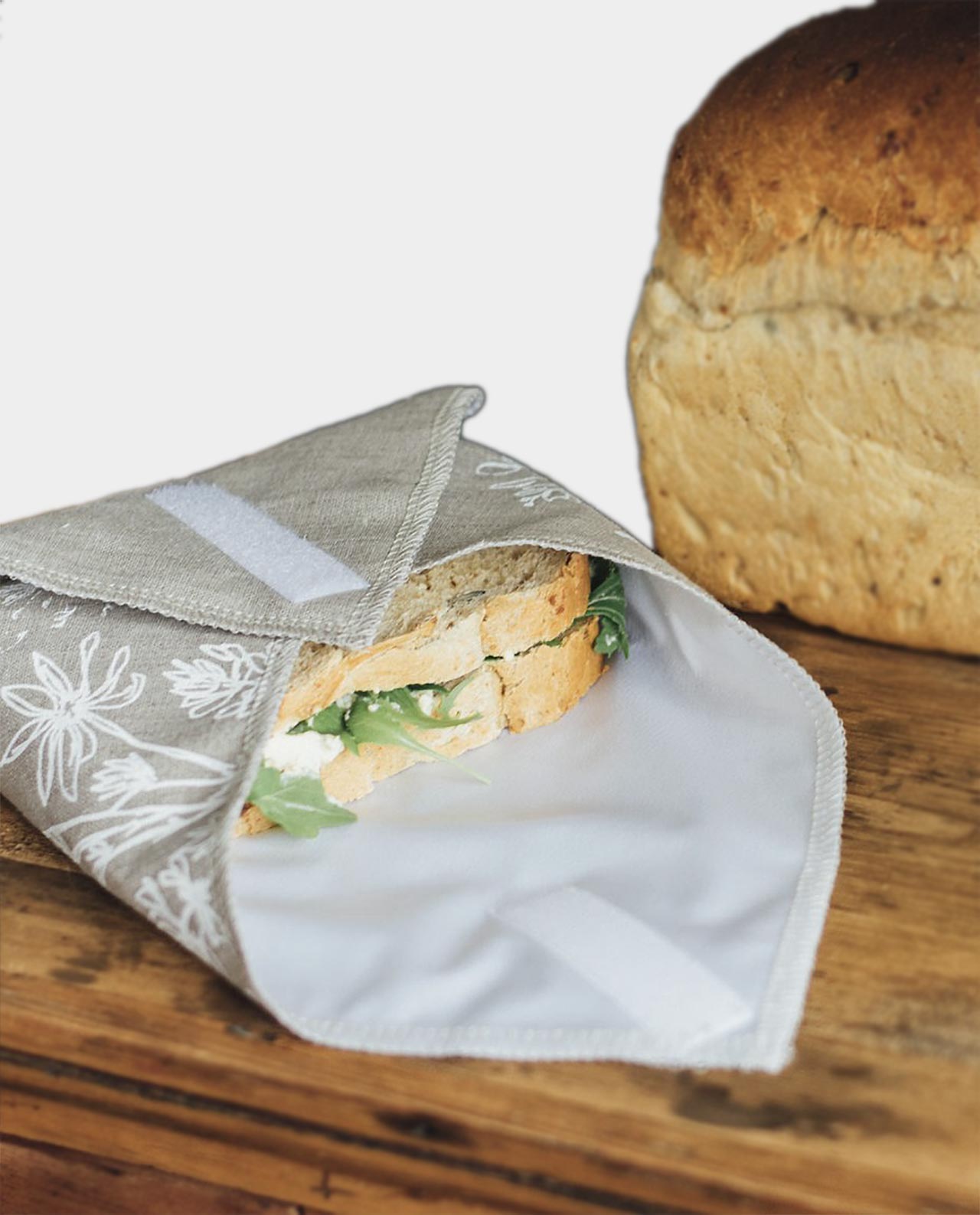 Cornish Linen Reusable Sandwich Wrap