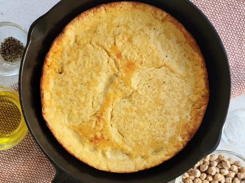 Fainá (Chickpea Flour Pancake)