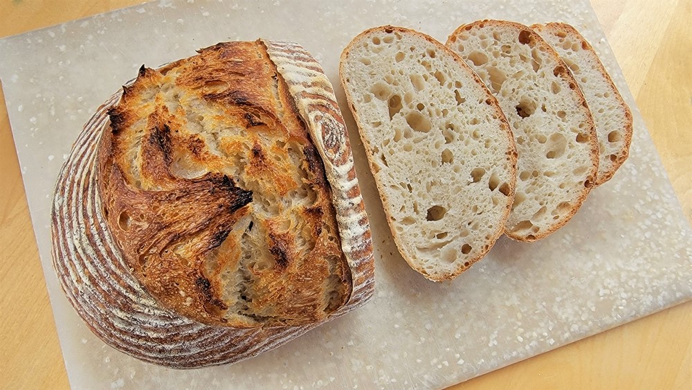 Basic Bread, my first sourdough bread 