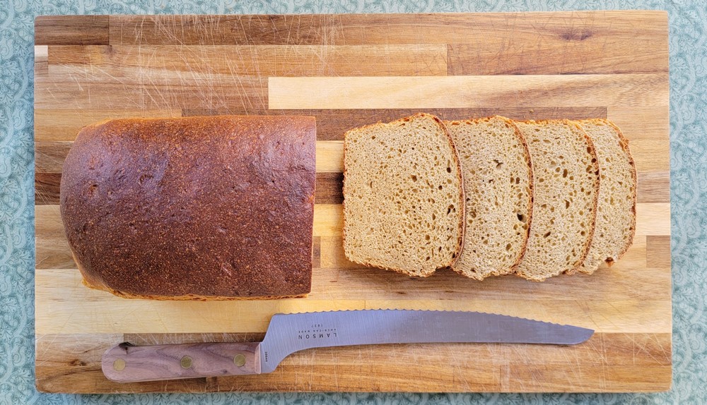 Naturally Leavened Khorasan Sandwich Bread