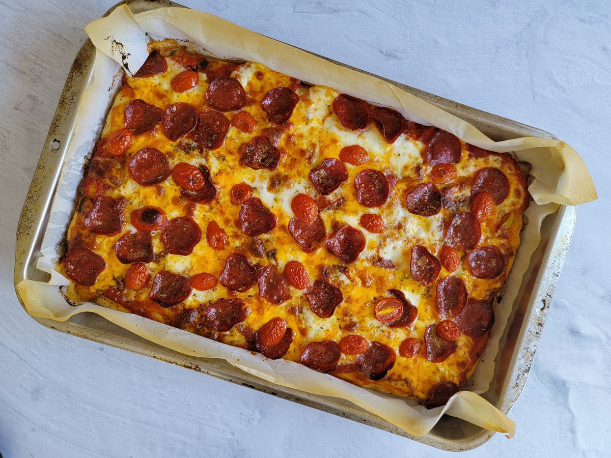 Home Slice: All-Edge Sicilian Pan Pizza (with a Nod to Detroit) 