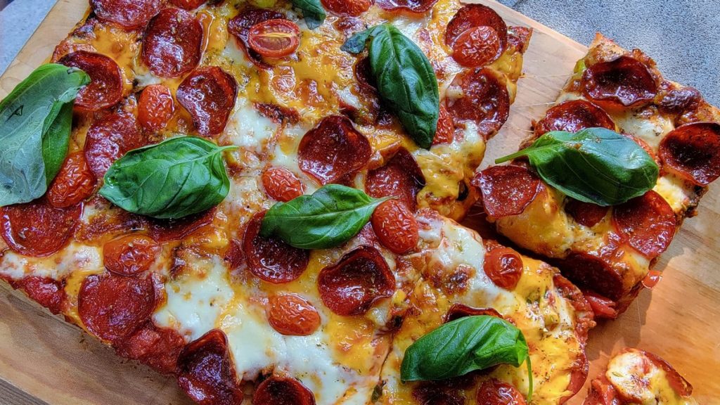 Sourdough Pan Pizza (Detroit & Sicilian Styles)