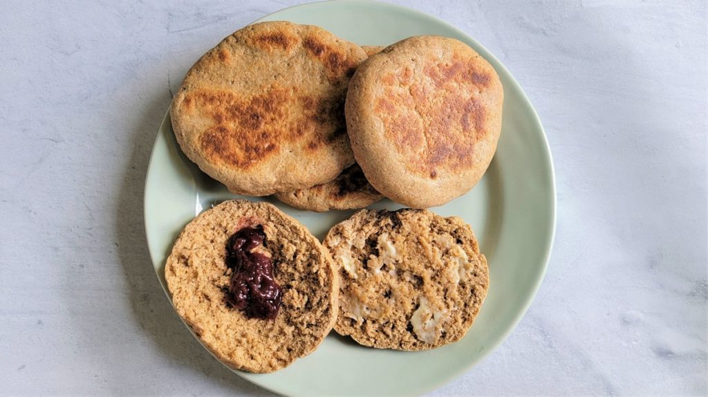 Scottish Bannocks with Oat and Sprouted Wheat Flours