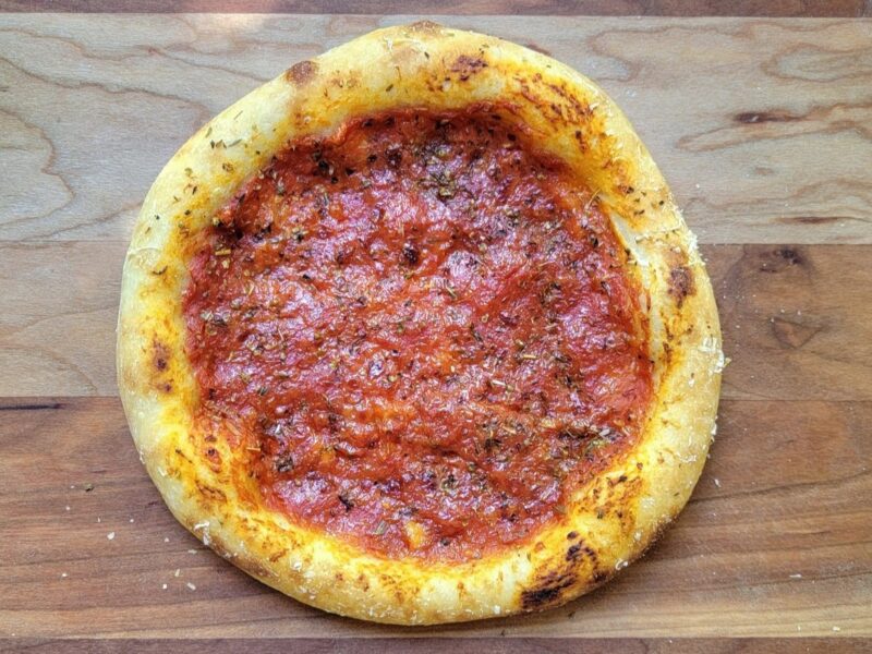 Tomato Pizza (and Pitas) with Khorasan Flour