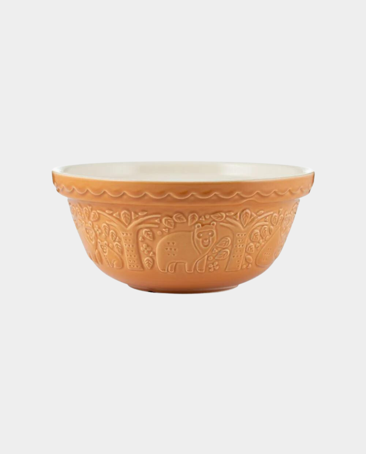 Mason Cash In The Forest Mixing Bowl — Bear (Ochre)