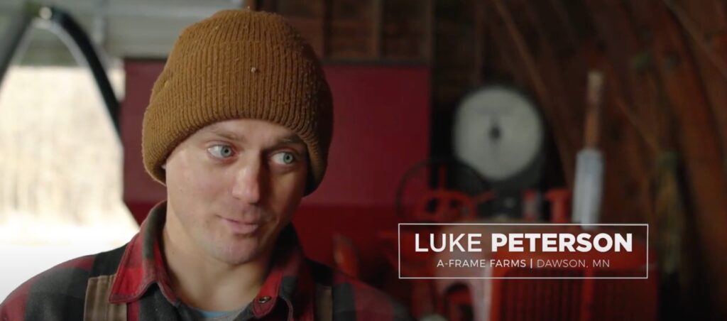 Luke Peterson and A-Frame Farm is the definition of the kind of farmer / operation that we believe is the future of regenerative agriculture and sustainable food production.