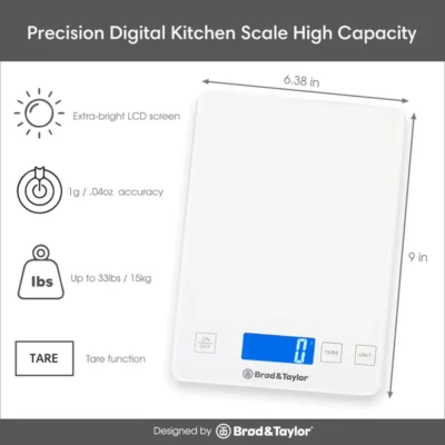 Taylor Glass Digital Kitchen Scale