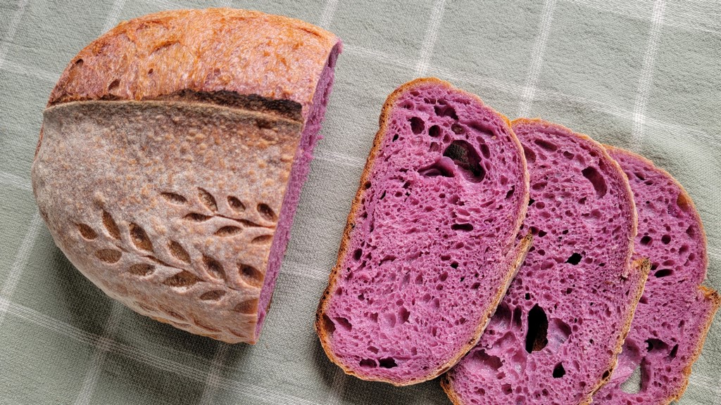 Pumpernickel Pink Bread Tag Bag