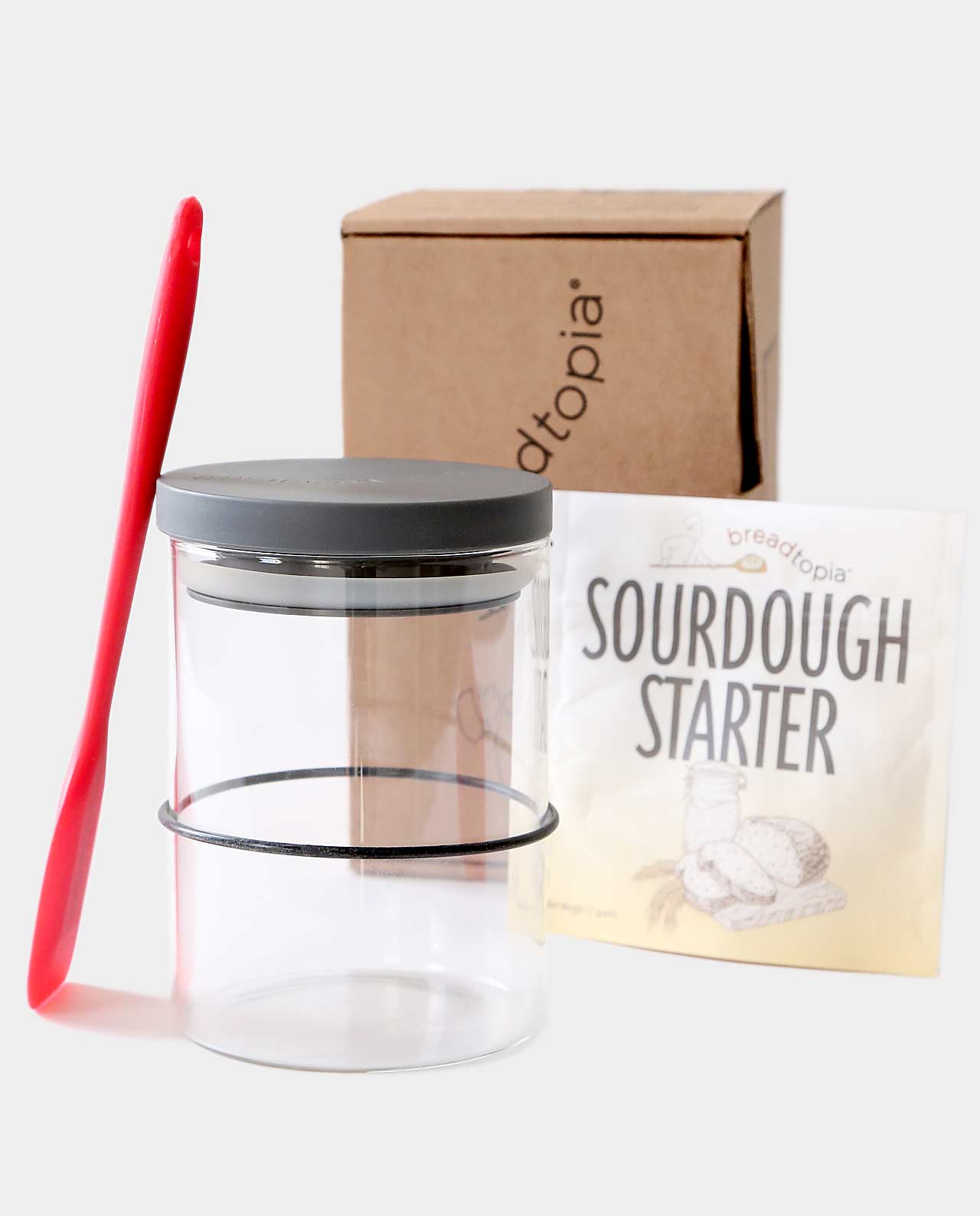 Dough and Storage Bucket w/Lid – 2 qt. Square – Breadtopia