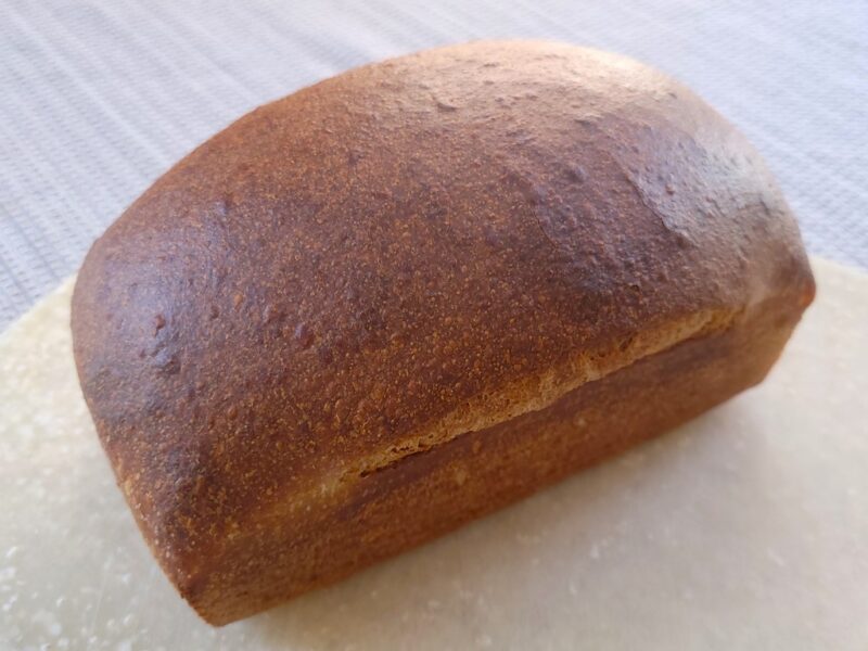 Soft Sprouted Wheat Sourdough Sandwich Bread