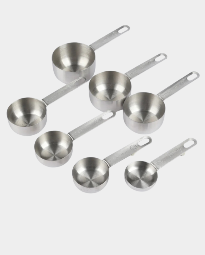 Deluxe Stainless Steel Measuring Cup Set (7 pc)